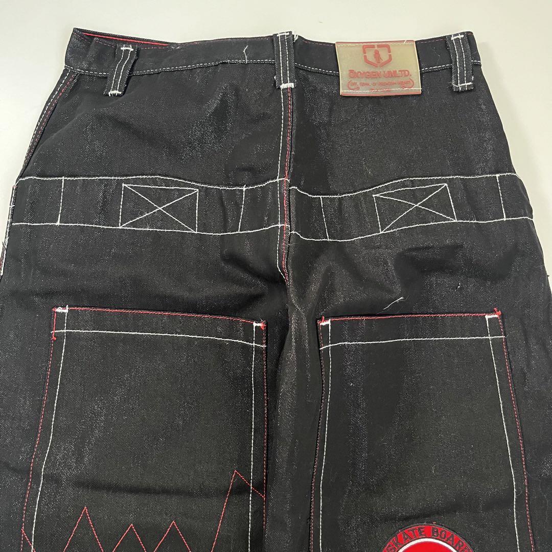 美品 極太 00s y2k oxygen オキシゲン デニム 刺繍 バギー B系 美品 極太 00s y2k oxygen オキシゲン デニム 刺繍 バギー B系