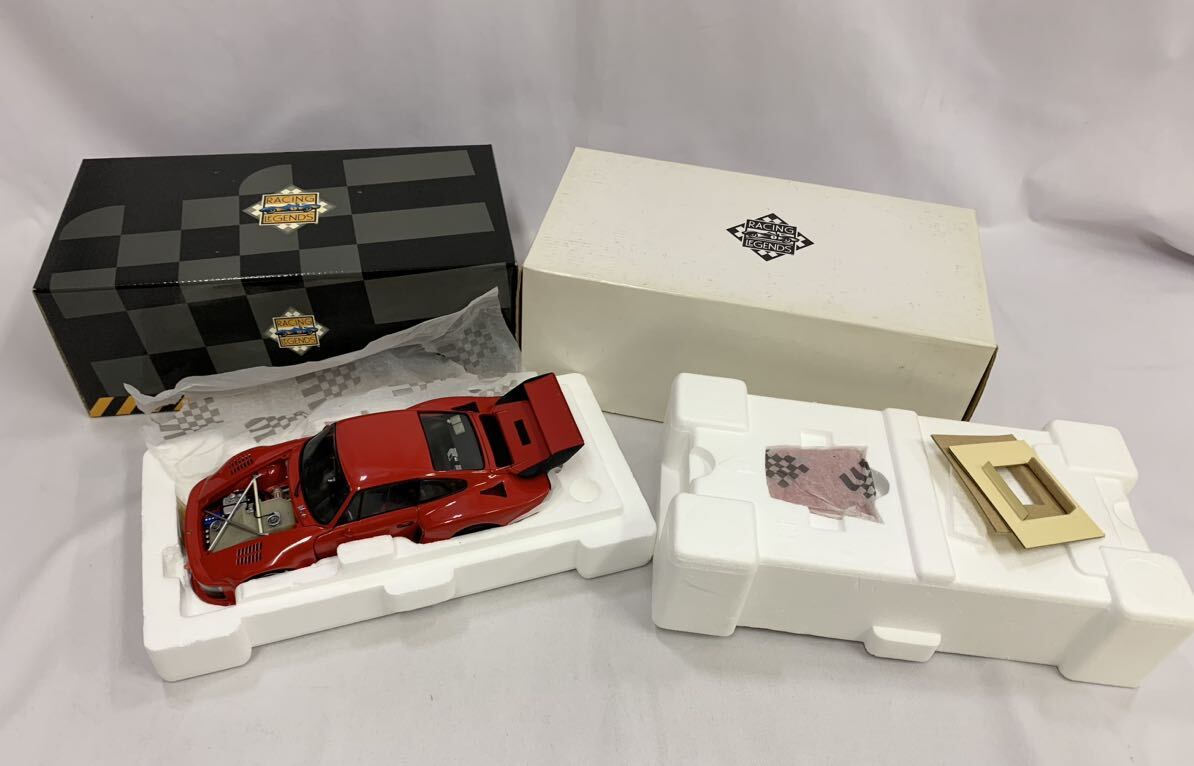 ●EXOTO エグゾト 京商 1/18 ポルシェ 935 1978(レッド×ブラック) 「RACING LEGENDS」 「RLG18102」 063/385i