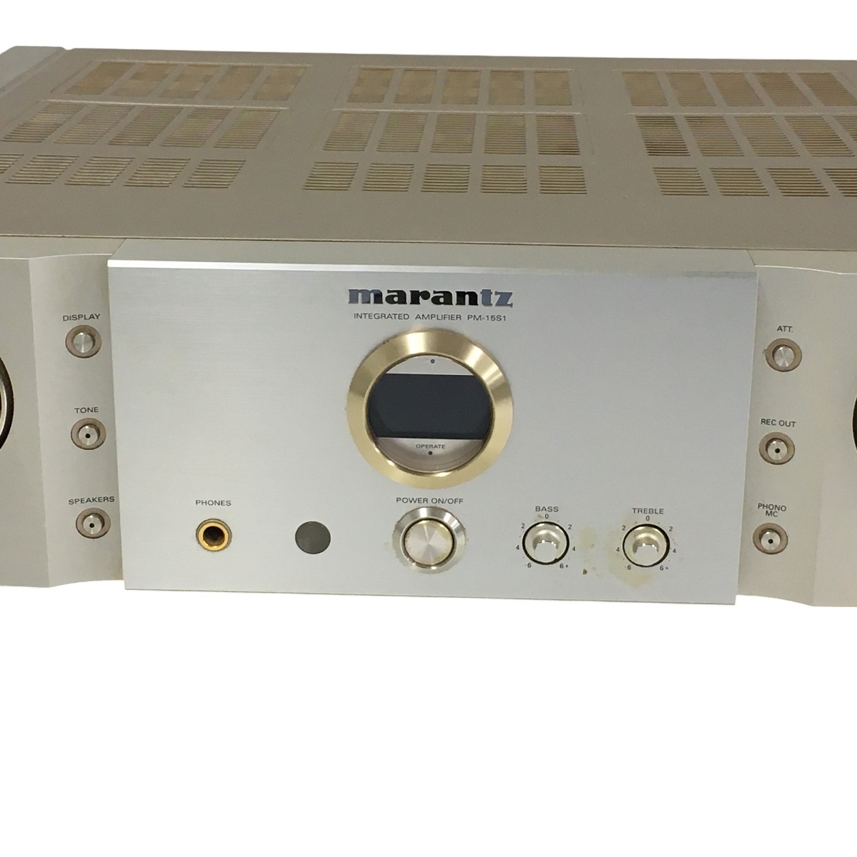 marantz/マランツ プリメインアンプ PM-15S1 '05年製 marantz/マランツ プリメインアンプ PM-15S1 '05年製