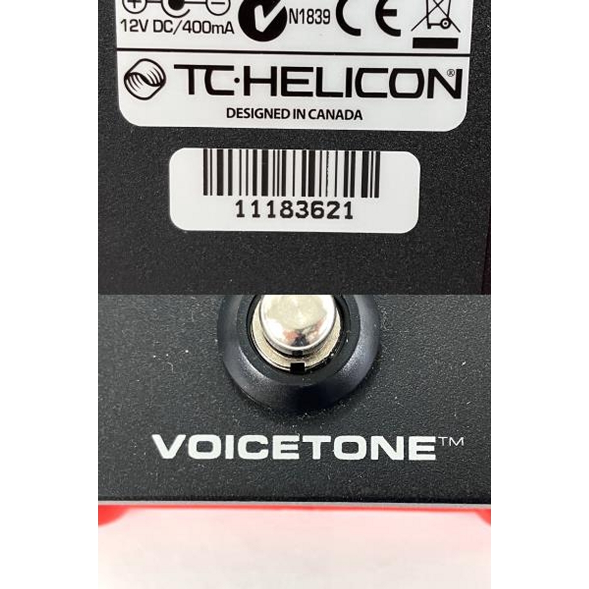 TC HELICON VoiceTone R1 ボーカルリバーブ TC HELICON VoiceTone R1 ボーカルリバーブ
