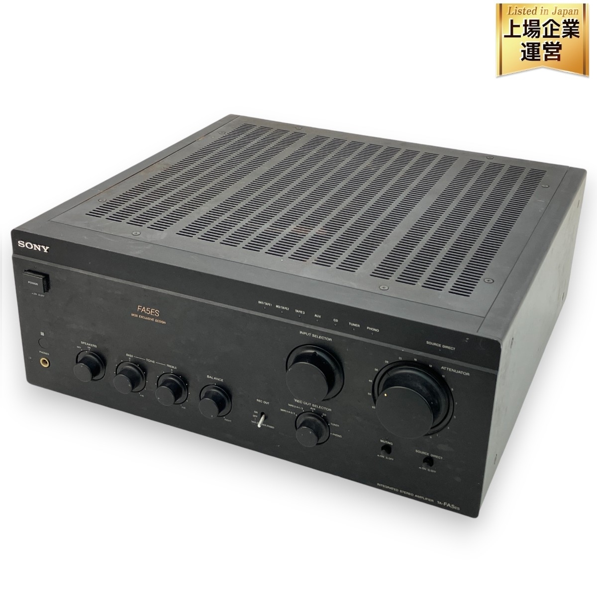 音出し確認済/動作品】銘機!! SONY ソニー TA-F333ESX 音出し確認済/動作品】銘機!! SONY ソニー TA-F333ESX