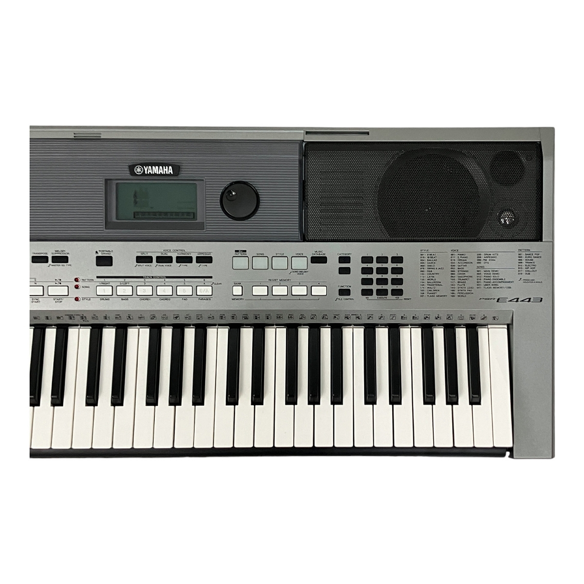 Yahoo!オークション - YAMAHA PSR-E443 ポータブルキーボード Yahoo!オークション - YAMAHA PSR-E443 ポータブルキーボード