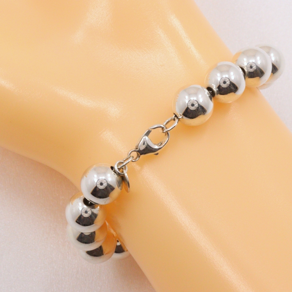TIFFANY&Co. ティファニー ボールブレスレット ブレスレット シルバー925 約18.5g ユニセックス【I120124009】中古
