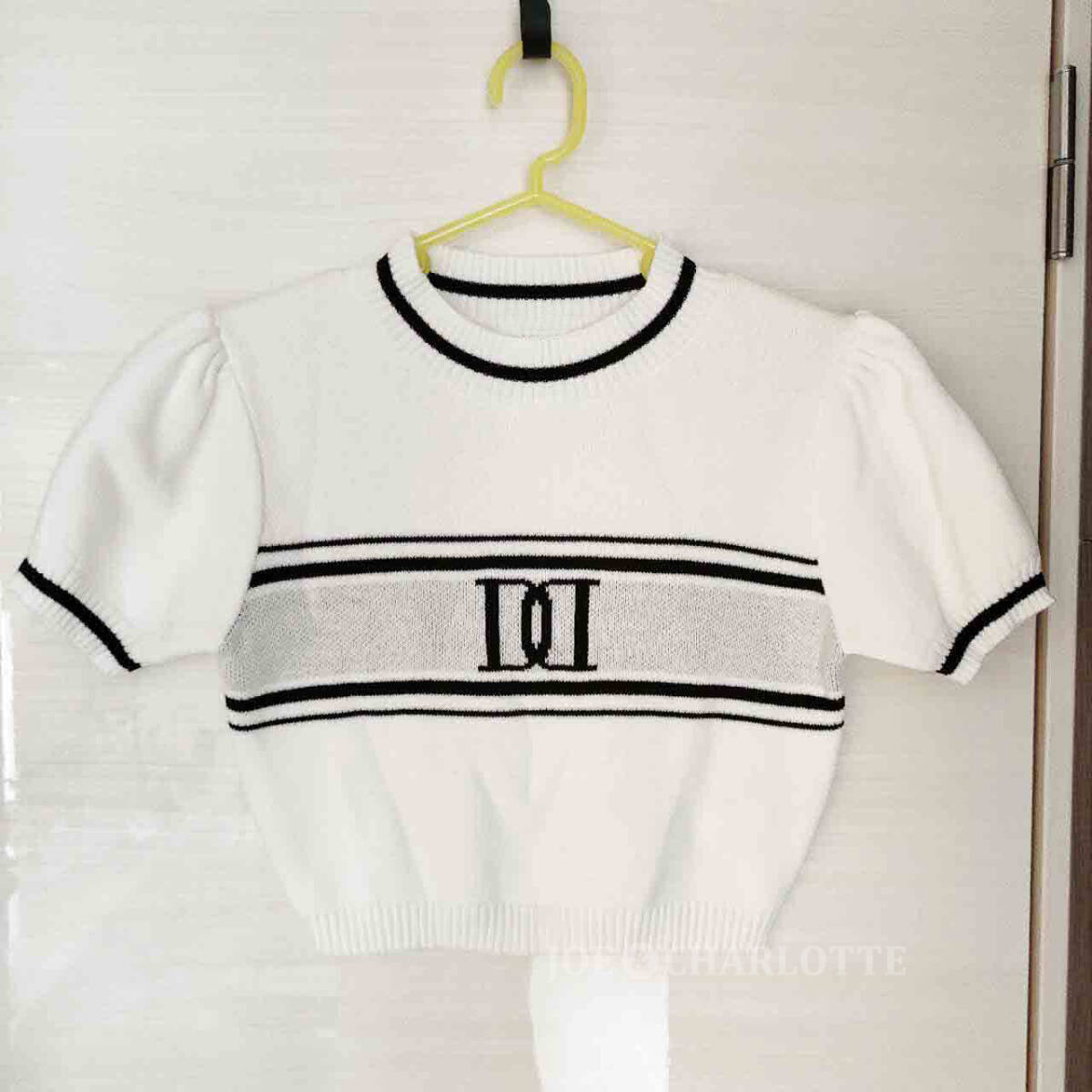 ダーリッチ darich DDハーフスリーブニットトップス Tシャツ ダーリッチ darich DDハーフスリーブニットトップス Tシャツ