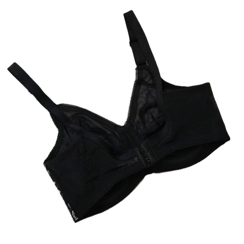 シャンデール　ブラジャー　E65　パールブラック　　補正　フルカップ　黒　日本製　新品　♪S628_画像3