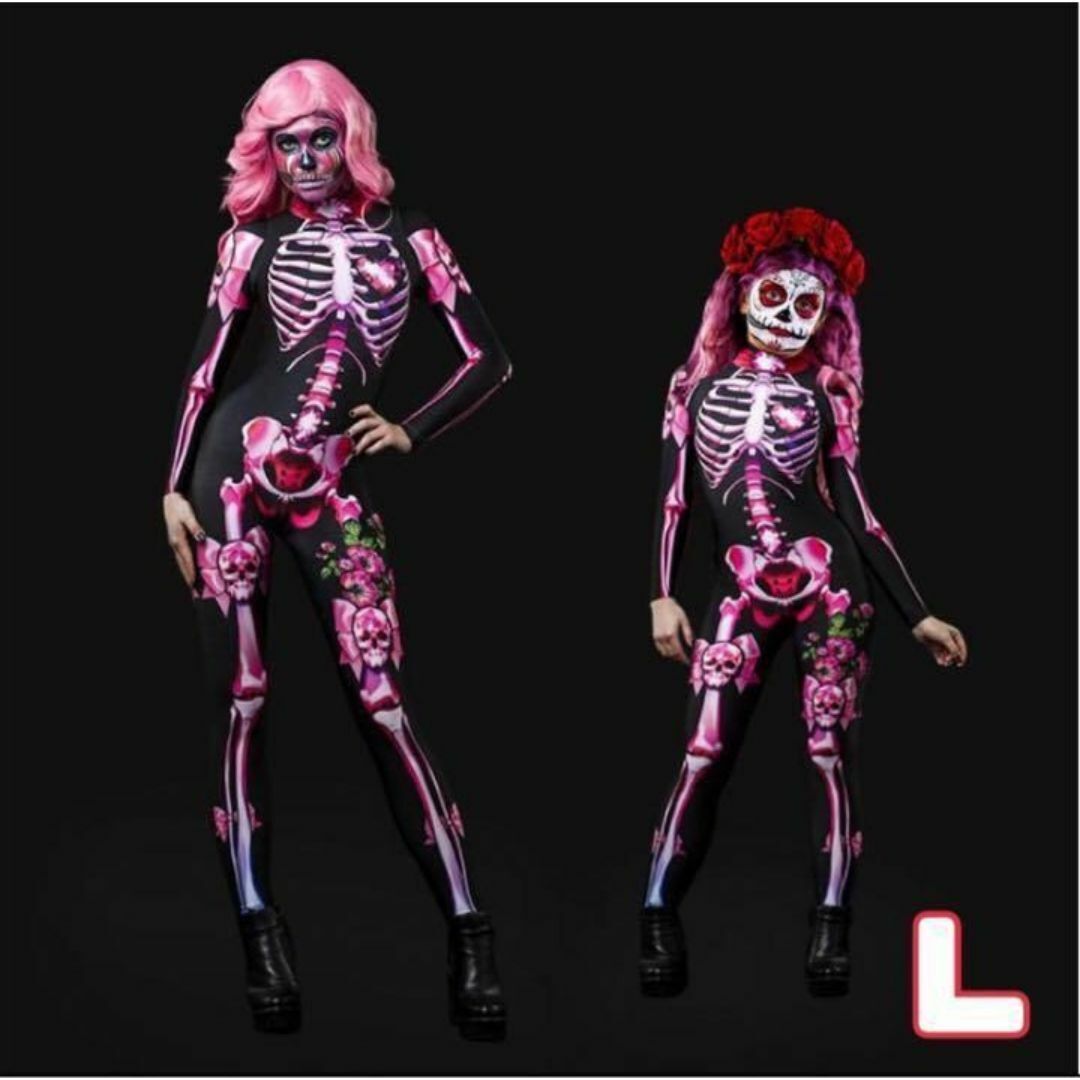 仮装 セクシー ハロウィン コスプレ 大人 全身タイツ コスチューム L