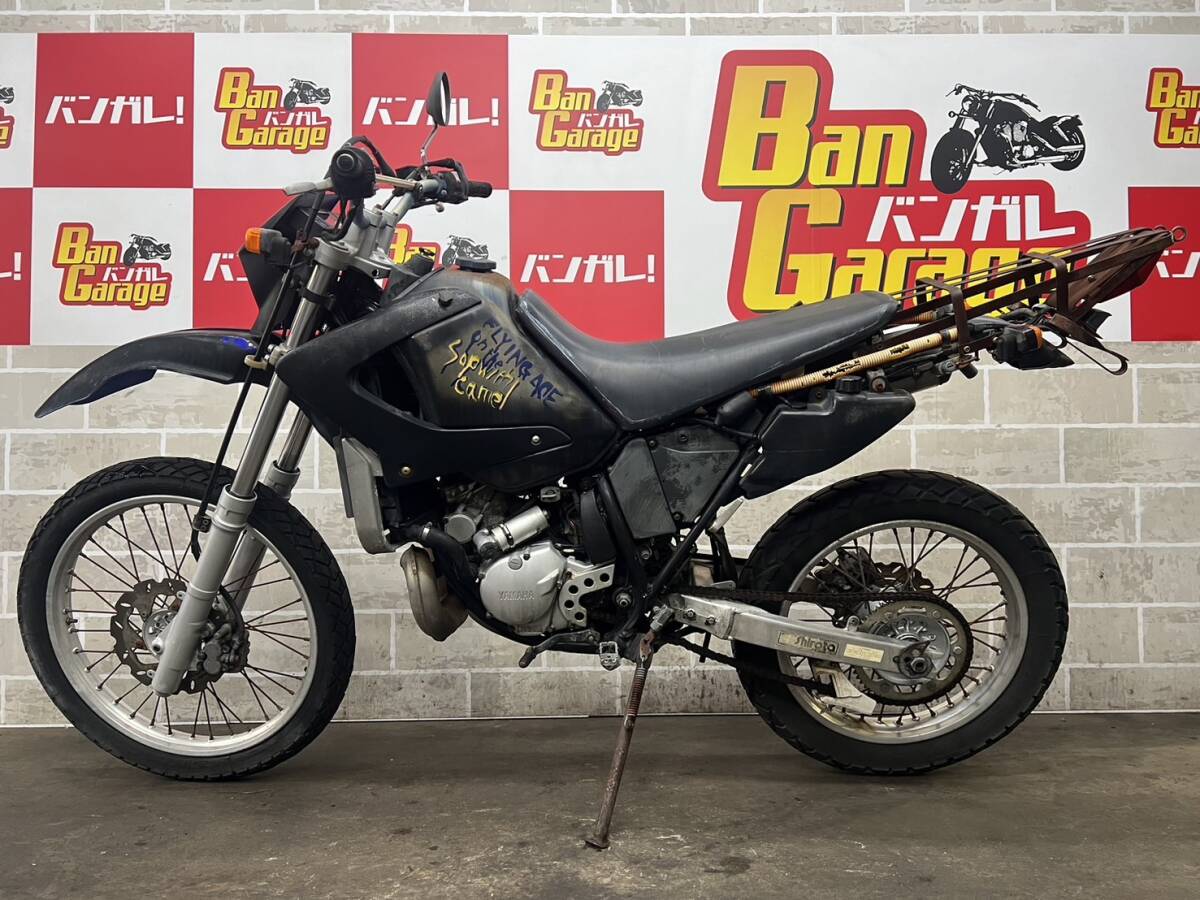 YAMAHA　ヤマハ　DT230 LANZA　DT230ランツァ　4TP　書類有り　不動　売り切り　未整備　現状車　バンガレ