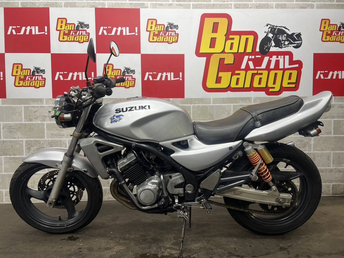 SUZUKI　スズキ　GSX250FX バリオス2のOEM　ZR250C　書類有り　エンジン始動動画有り　売り切り　未整備　現状車　バンガレ