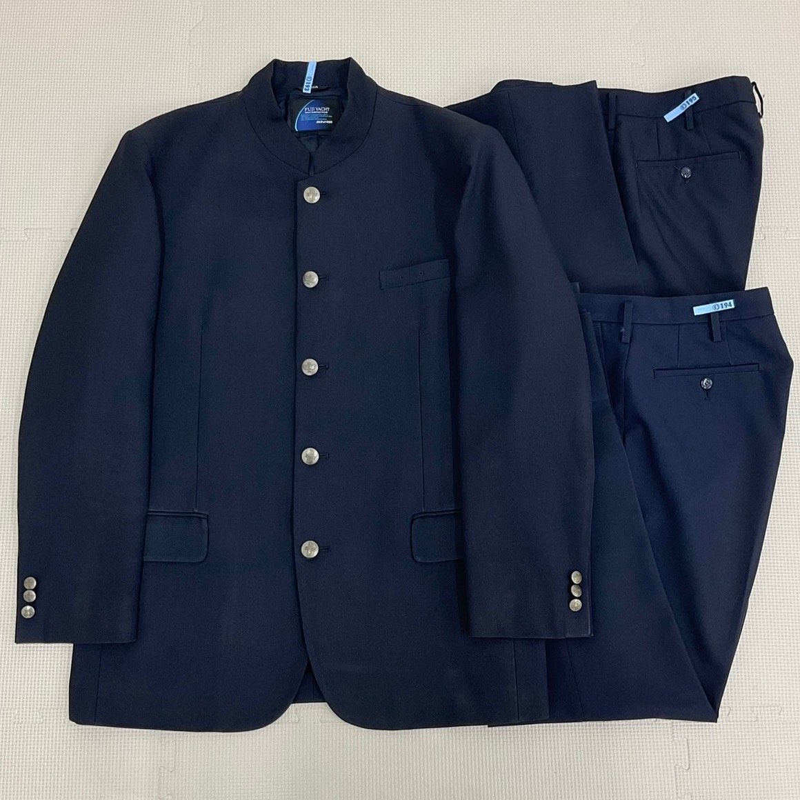 OT358-4 (中古) 栃木県 上三川高校 男子学生服 8点セット /175B