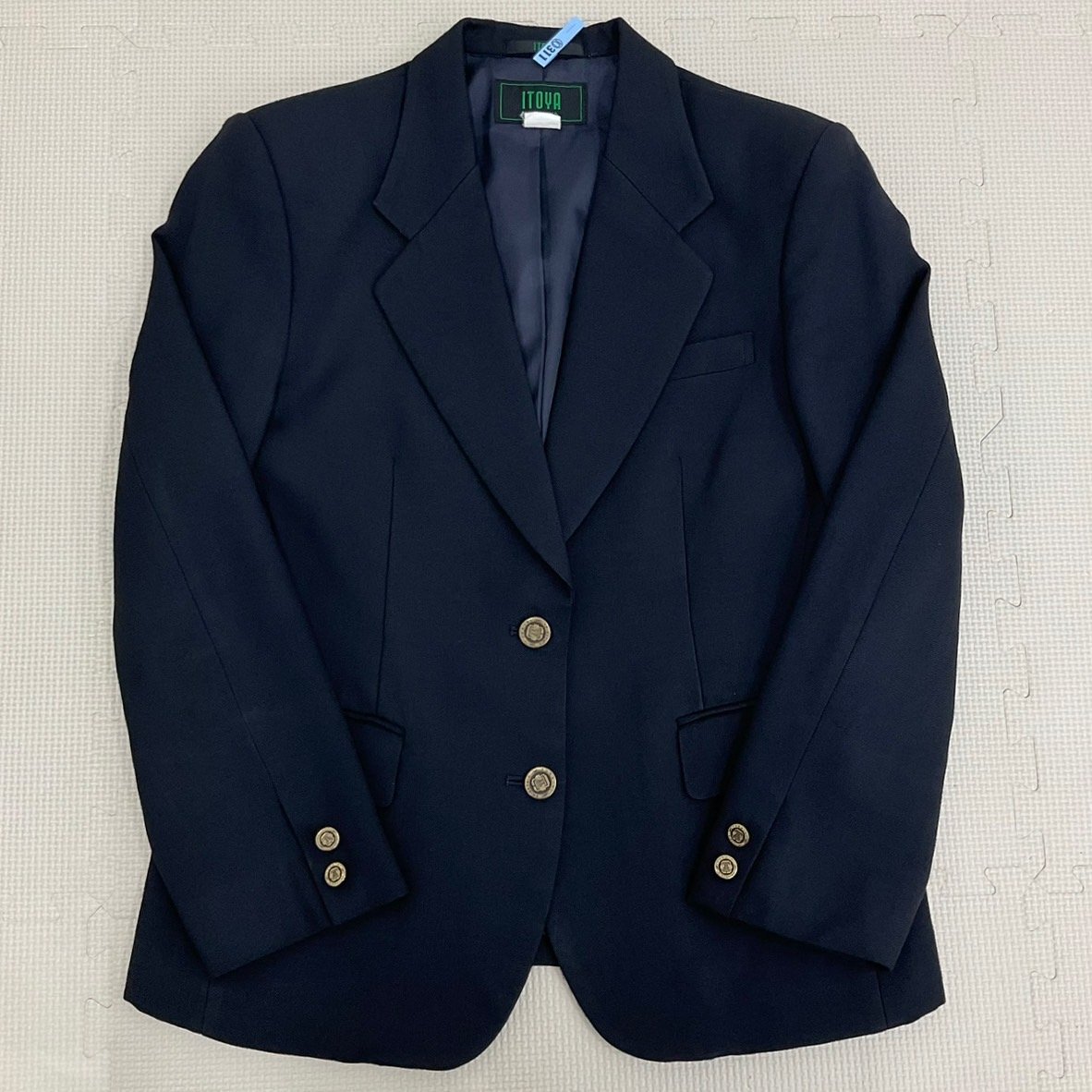 U1082/S1367(中古)広島県 市立舟入高校 女子制服 5点 /ブレザー U1082/S1367(中古)広島県 市立舟入高校 女子制服 5点 /ブレザー
