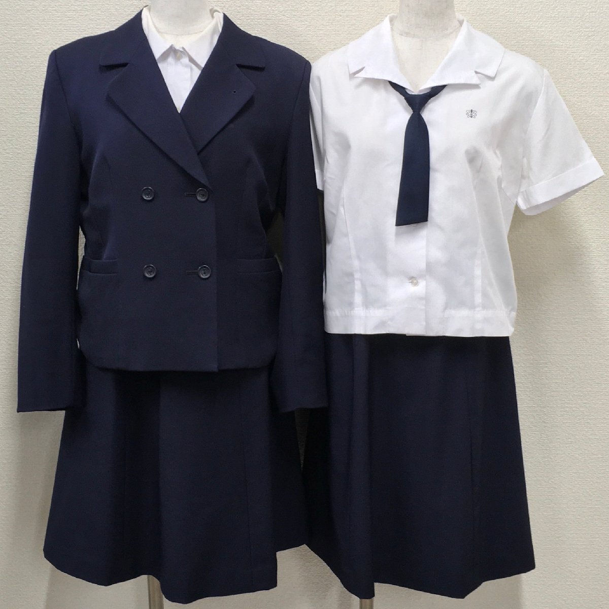 A386/T424(中古)栃木県 宇都宮南高校 女子制服8点 /155B/L/BL A386/T424(中古)栃木県 宇都宮南高校 女子制服8点 /155B/L/BL