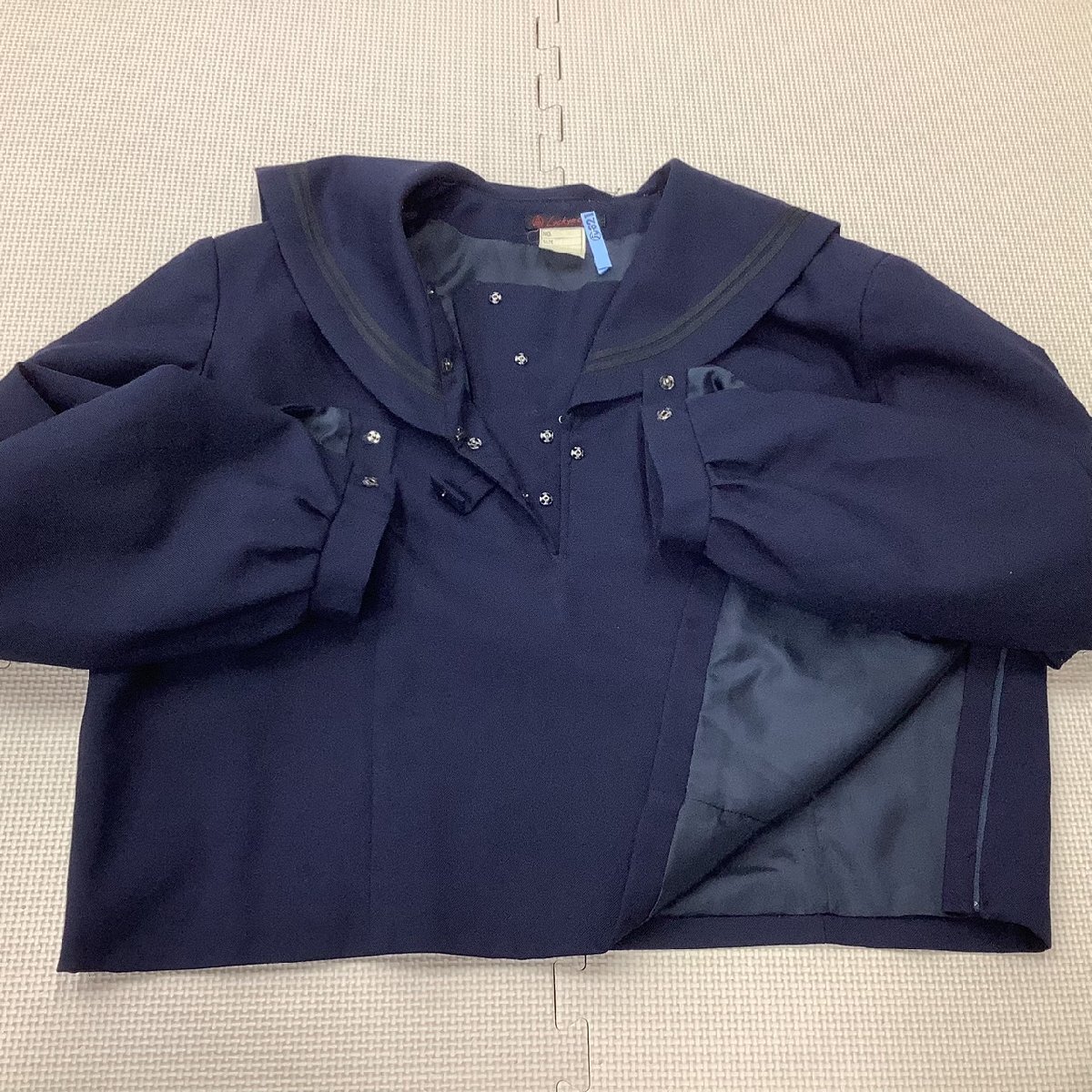 I874/Y(中古)福島県 安達中学校 女子制服2点 /指定品/特大/5L I874/Y(中古)福島県 安達中学校 女子制服2点 /指定品/特大/5L