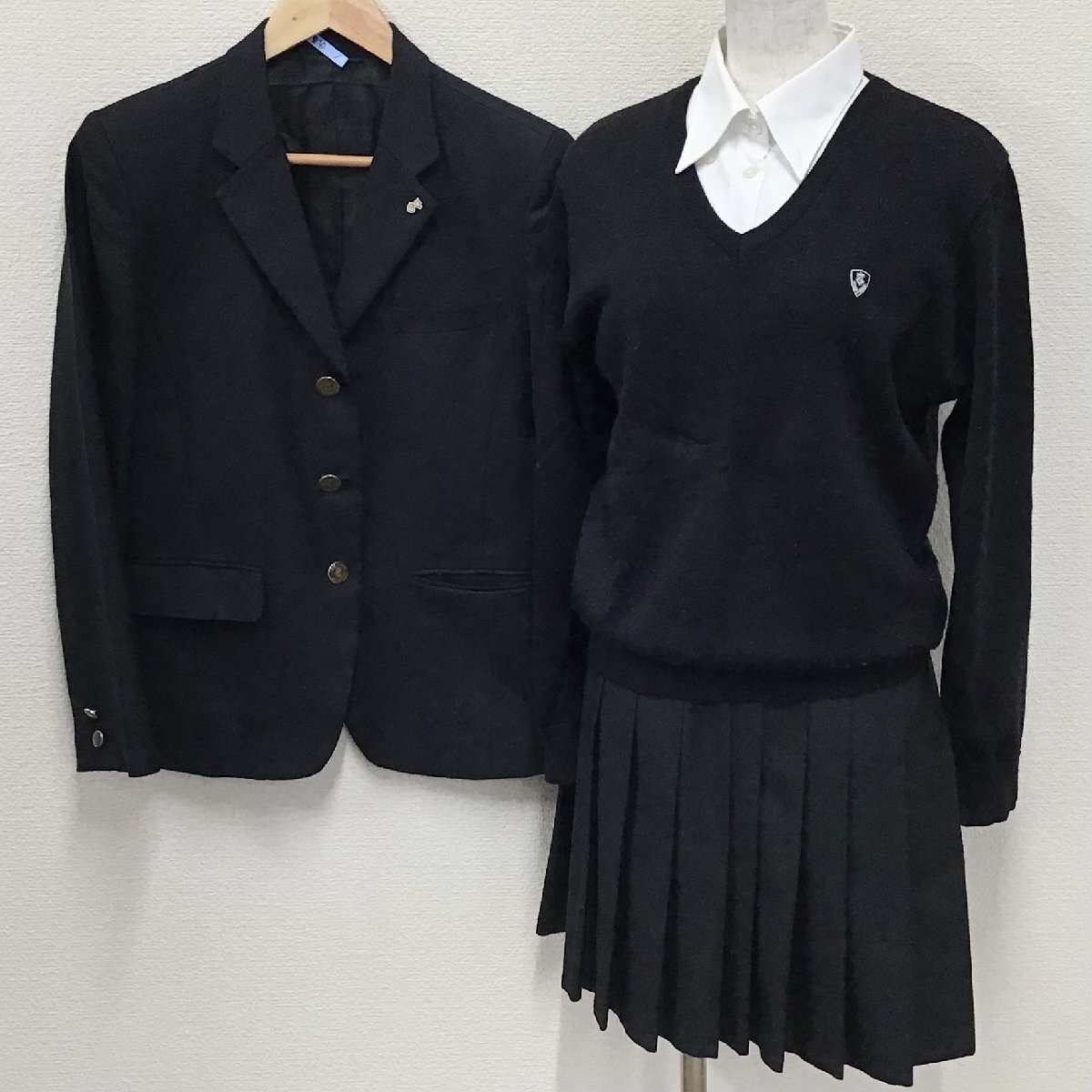 O980/T1205(中古)栃木県 小山北桜高校 女子制服9点 /指定/160A O980/T1205(中古)栃木県 小山北桜高校 女子制服9点 /指定/160A