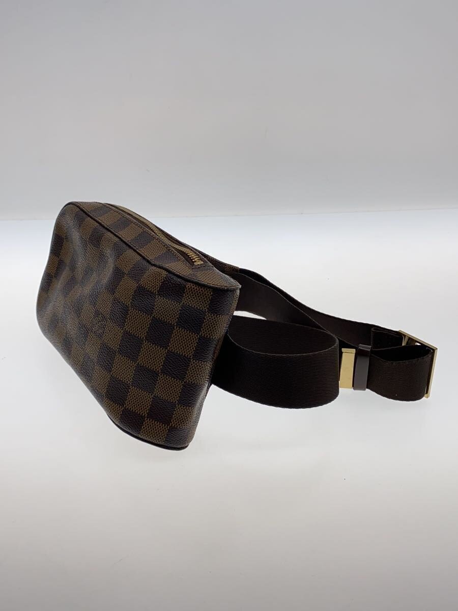 LOUIS VUITTON◇ジェロニモス_ダミエ・エベヌ_BRW/PVC/BRW/総柄 LOUIS VUITTON◇ジェロニモス_ダミエ・エベヌ_BRW/PVC/BRW/総柄