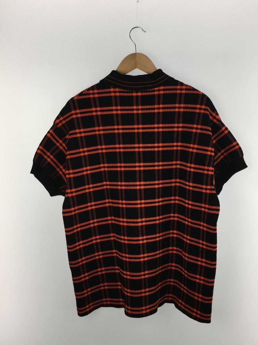 NAMACHEKO◇23ss TRIFA POLO/ポロシャツ/S/-/BLK/チェック NAMACHEKO◇23ss TRIFA POLO/ポロシャツ/S/-/BLK/チェック