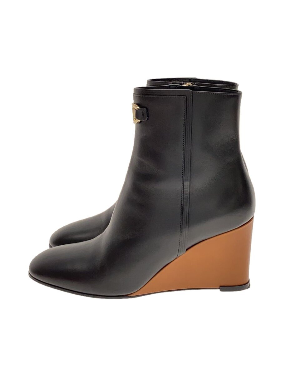 Salvatore Ferragamo◇ブーツ/US7.5/BLK/CATUJA Salvatore Ferragamo◇ブーツ/US7.5/BLK/CATUJA