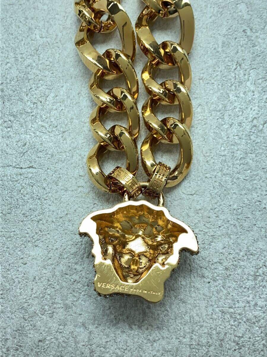 VERSACE◇ネックレス/-/GLD/トップ有/メンズ キーチェーン VERSACE◇ネックレス/-/GLD/トップ有/メンズ キーチェーン