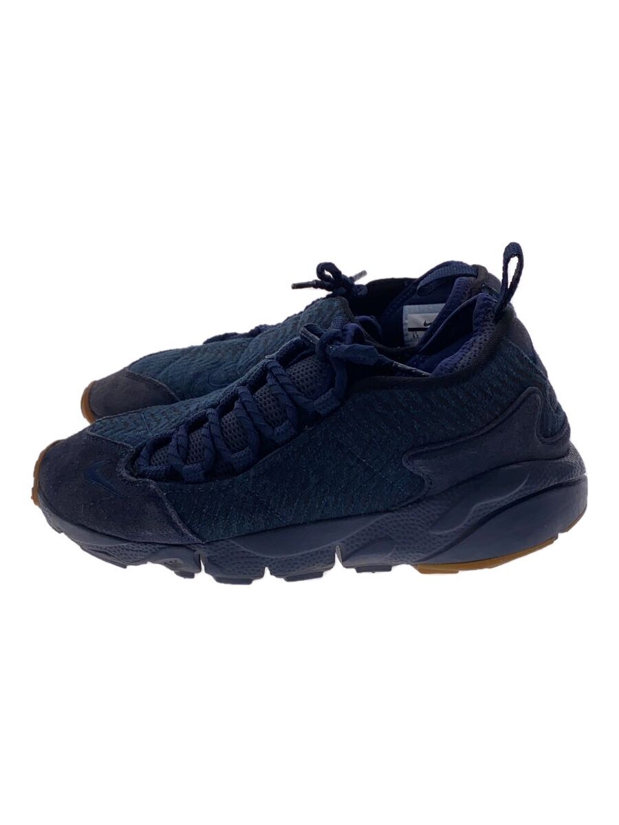 NIKE◆AIR FOOTSCAPE NM PRM JCRD/エアフットスケープ/ネイビー/918357-400/24.5cm