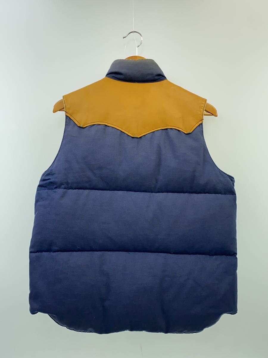 PHERROW*S* down vest /L/ cotton /NVY/05F-PDV1