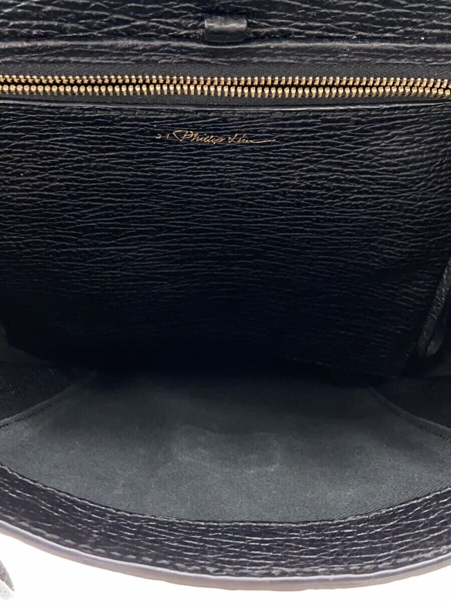3.1 Phillip Lim◇リュック/レザー/ブラック/無地/2way 3.1 Phillip Lim◇リュック/レザー/ブラック/無地/2way