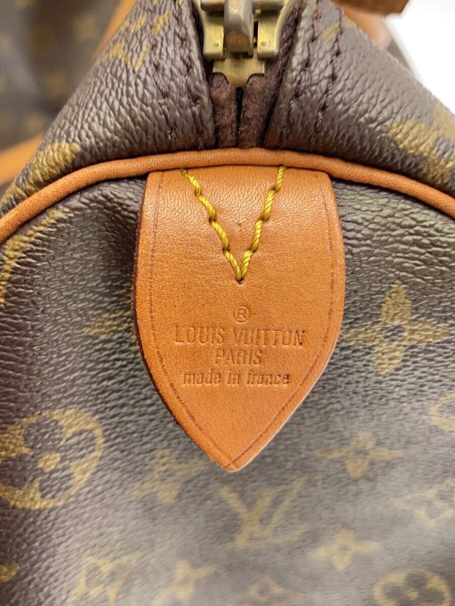 LOUIS VUITTON◇キーポル50_モノグラム・キャンバス_BRW/PVC/BRW LOUIS VUITTON◇キーポル50_モノグラム・キャンバス_BRW/PVC/BRW