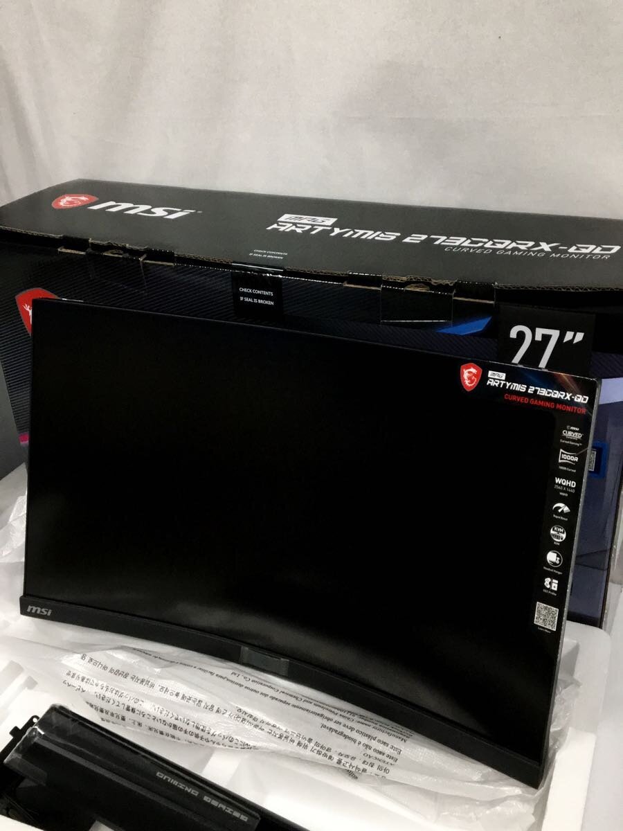 MSI◇モニター/27インチ/MPG ARTYMIS 273CQRX-QD/湾曲モニター MSI◇モニター/27インチ/MPG ARTYMIS 273CQRX-QD/湾曲モニター
