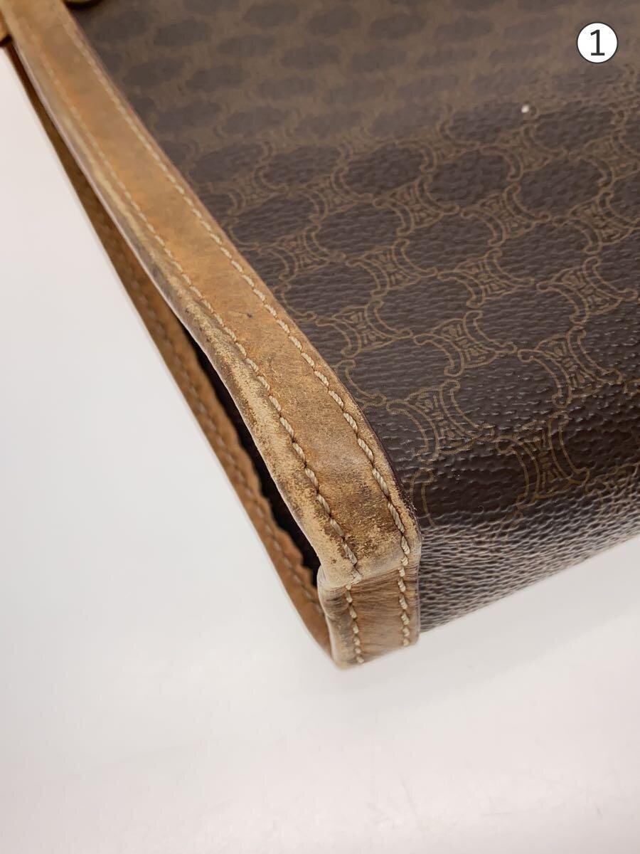 CELINE◇クラッチバッグ/BRW/総柄/DM92// - ポシェット CELINE◇クラッチバッグ/BRW/総柄/DM92// - ポシェット
