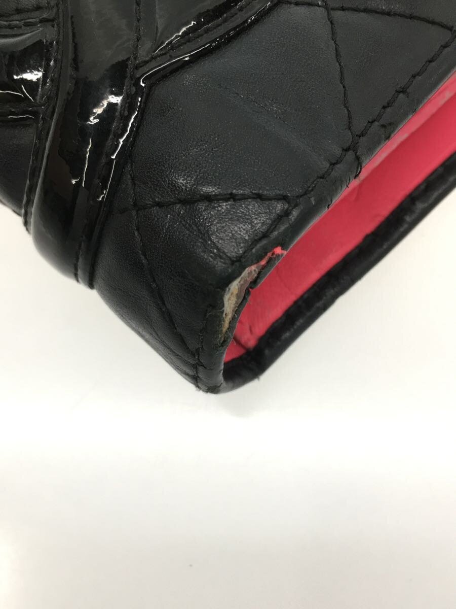 CHANEL◇トートバッグ_カンボンライン_カーフスキン_BLK/牛革 CHANEL◇トートバッグ_カンボンライン_カーフスキン_BLK/牛革