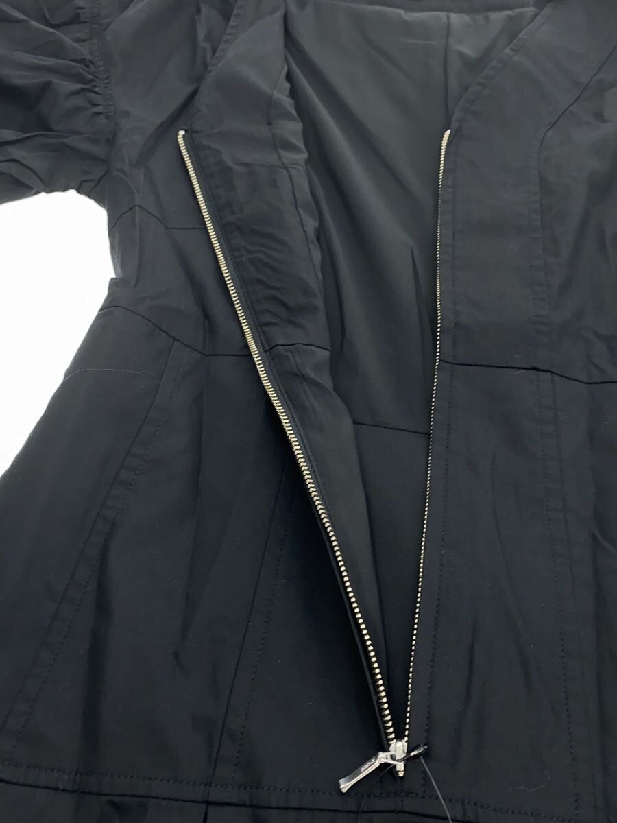 CLANE◇FRONT ZIP BALLOON ONEPIECE/1/コットン/BLK/15112-5132 CLANE◇FRONT ZIP BALLOON ONEPIECE/1/コットン/BLK/15112-5132