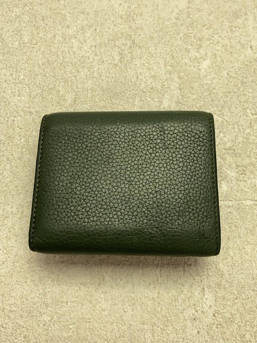 LOEWE◇財布/レザー/GRN/レディース LOEWE◇財布/レザー/GRN/レディース