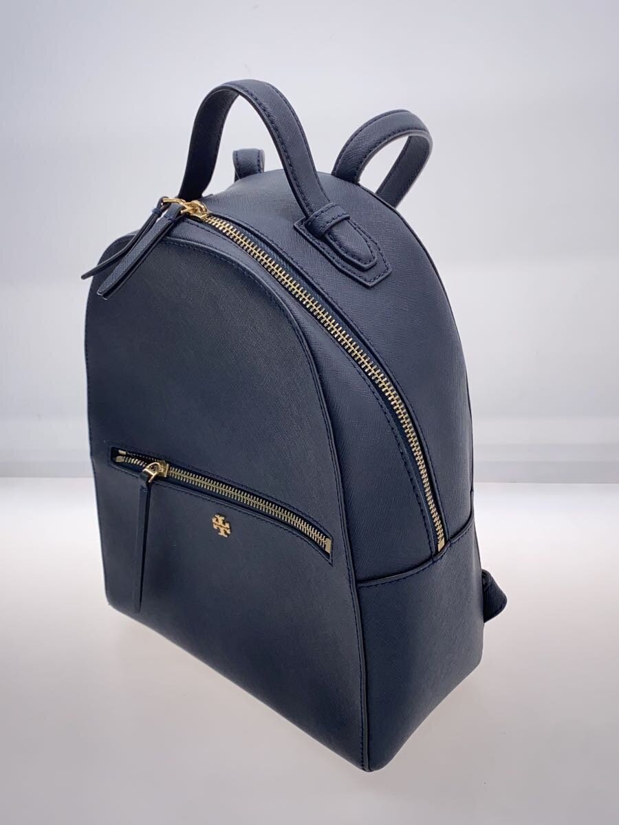 TORY BURCH◇リュック/レザー/NVY - リュックサック、デイパック TORY BURCH◇リュック/レザー/NVY - リュックサック、デイパック