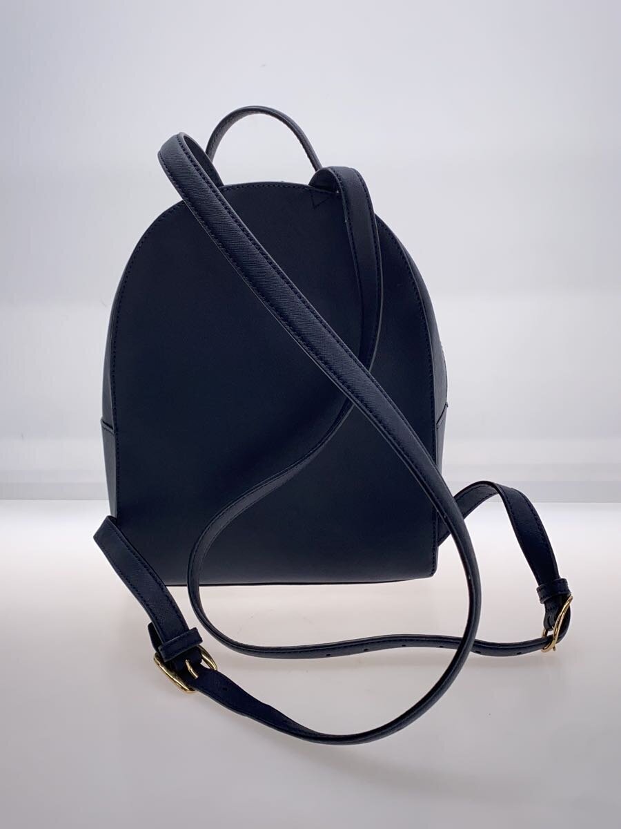 TORY BURCH◇リュック/レザー/NVY - リュックサック、デイパック TORY BURCH◇リュック/レザー/NVY - リュックサック、デイパック
