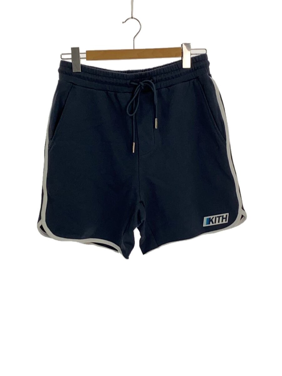 KITH◇ショートパンツ/M/コットン/BLU/無地/KH6238 KITH◇ショートパンツ/M/コットン/BLU/無地/KH6238