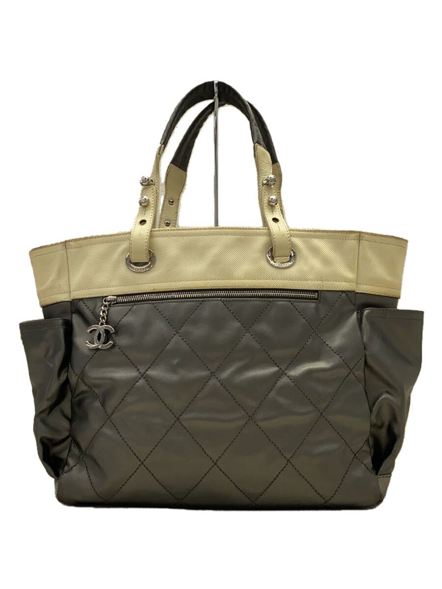 CHANEL◇トートバッグ/-/GRY - その他 CHANEL◇トートバッグ/-/GRY - その他
