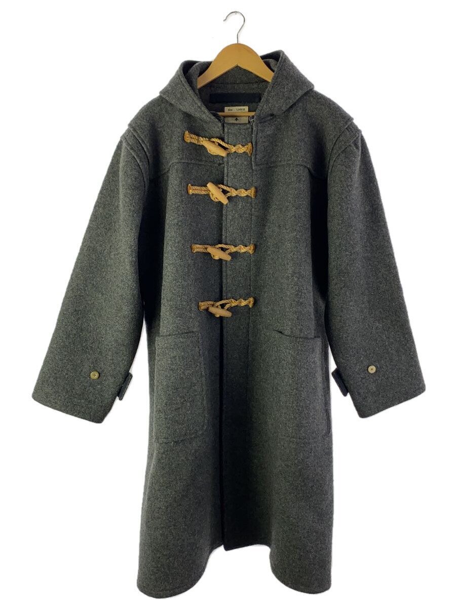 GLENOVER/ダッフルコート/L/ウール/GRY/無地 ダッフルコート GLENOVER/ダッフルコート/L/ウール/GRY/無地 ダッフルコート