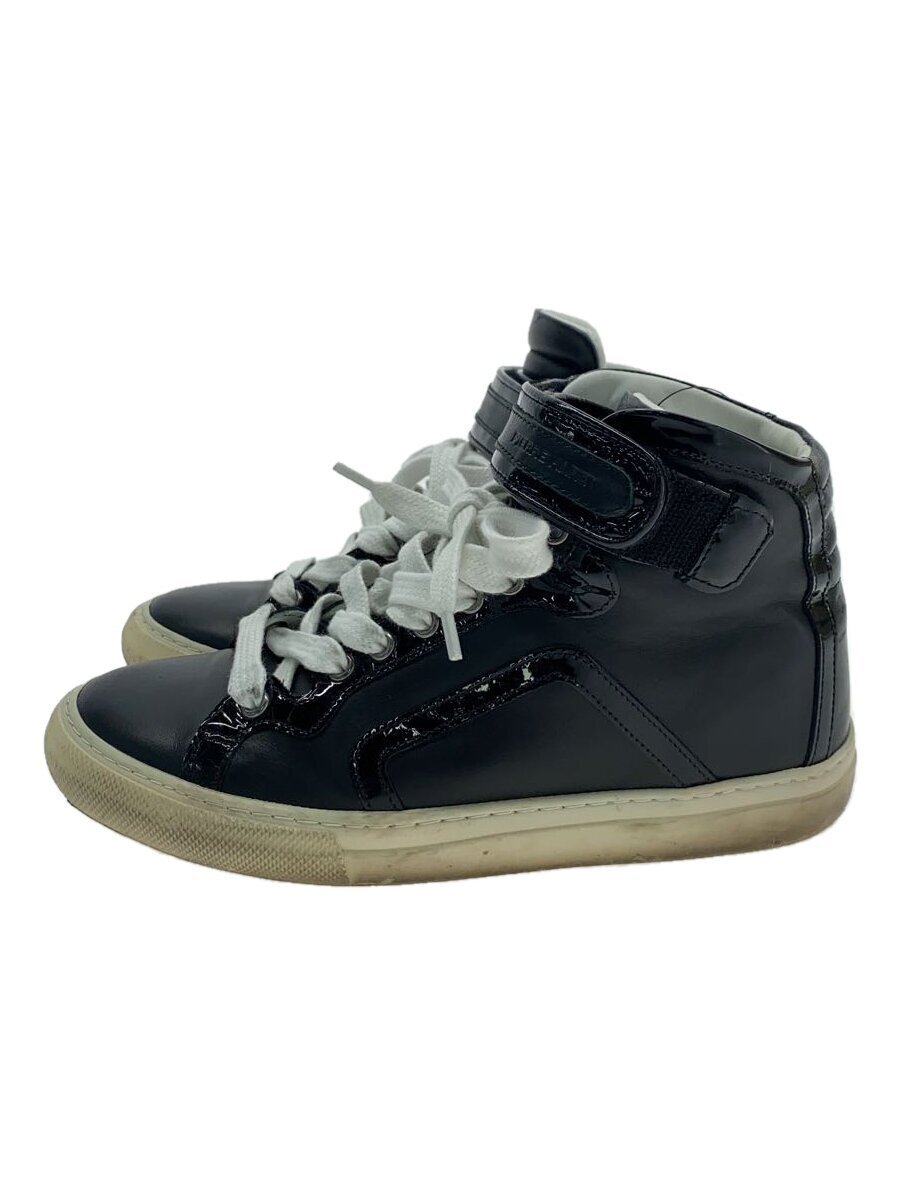 PIERRE HARDY◆ハイカットスニーカー/37/BLK/レザー/001