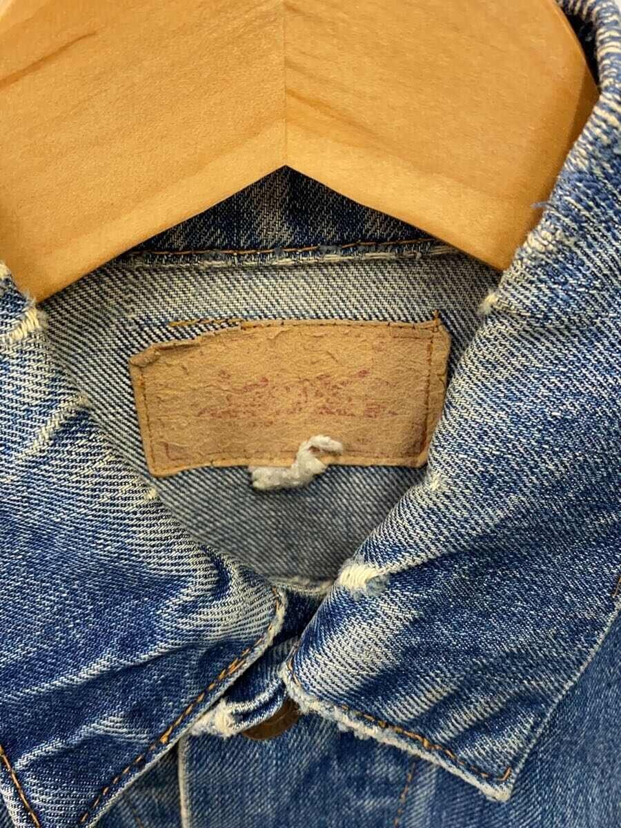 Levi*s*G Jean /-/-/ indigo / plain /70s/3rd/ big E/ reverse side button 524