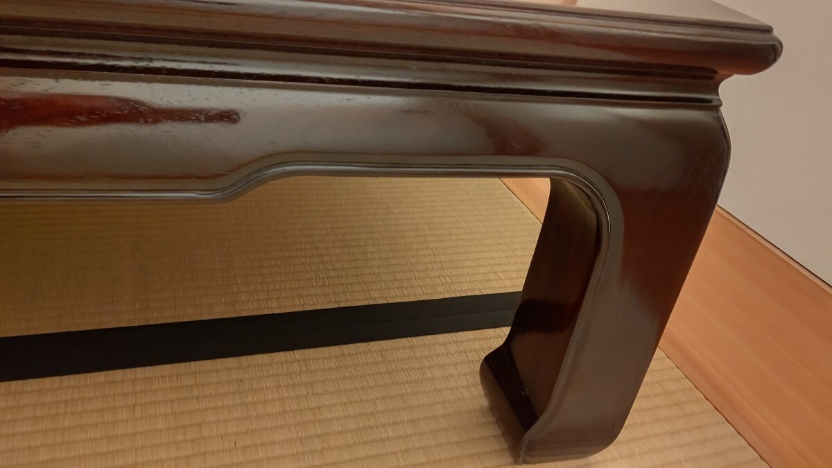 高級座卓 座敷机 ローテーブル 和机 山下家具購入 未使用に近い 高級座卓 座敷机 ローテーブル 和机 山下家具購入 未使用に近い