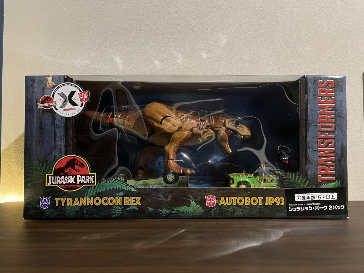 タカラトミーモール限定 JURASSIC PARK × TRANSFORMERS タカラトミーモール限定 JURASSIC PARK × TRANSFORMERS