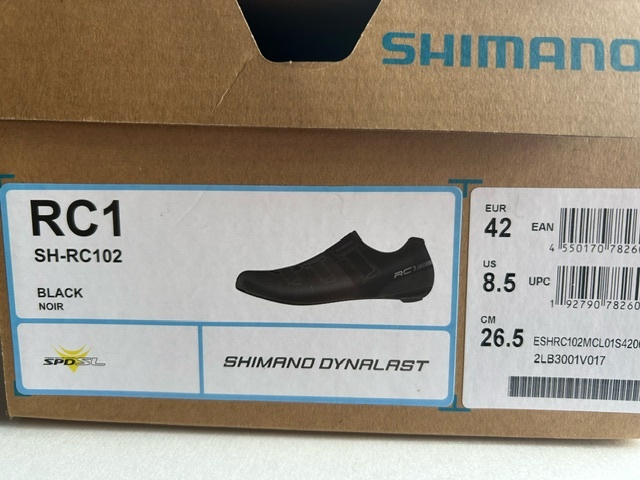 シマノ、ビンディングシューズ、SH-RC102