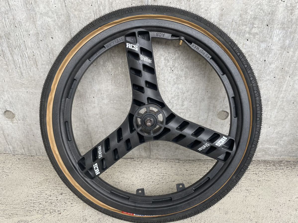 ACS STELLAR 3 SPOKE WHEEL ホイール前後セット