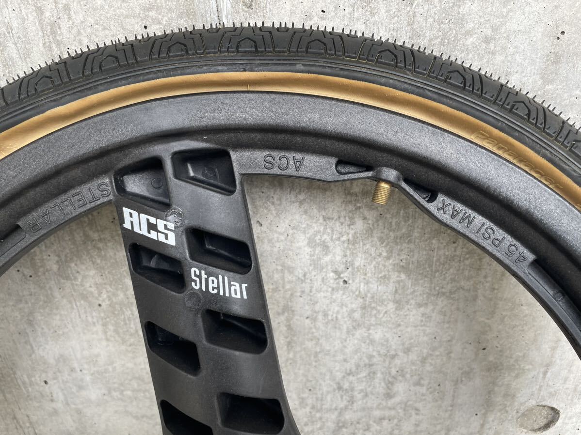 ACS STELLAR 3 SPOKE WHEEL ホイール前後セット