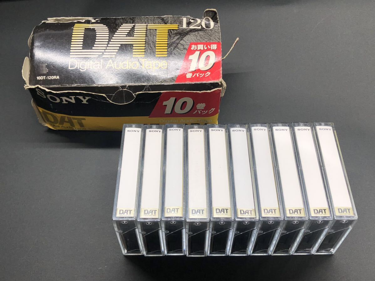 ソニー DATカセット テープ 120分10巻パック 10DT-120RA 【SONY】