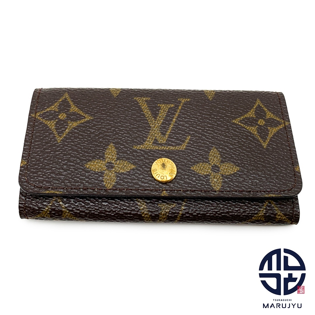 LOUIS VUITTON ルイヴィトン モノグラム キーケース ミュルティクレ4 4 