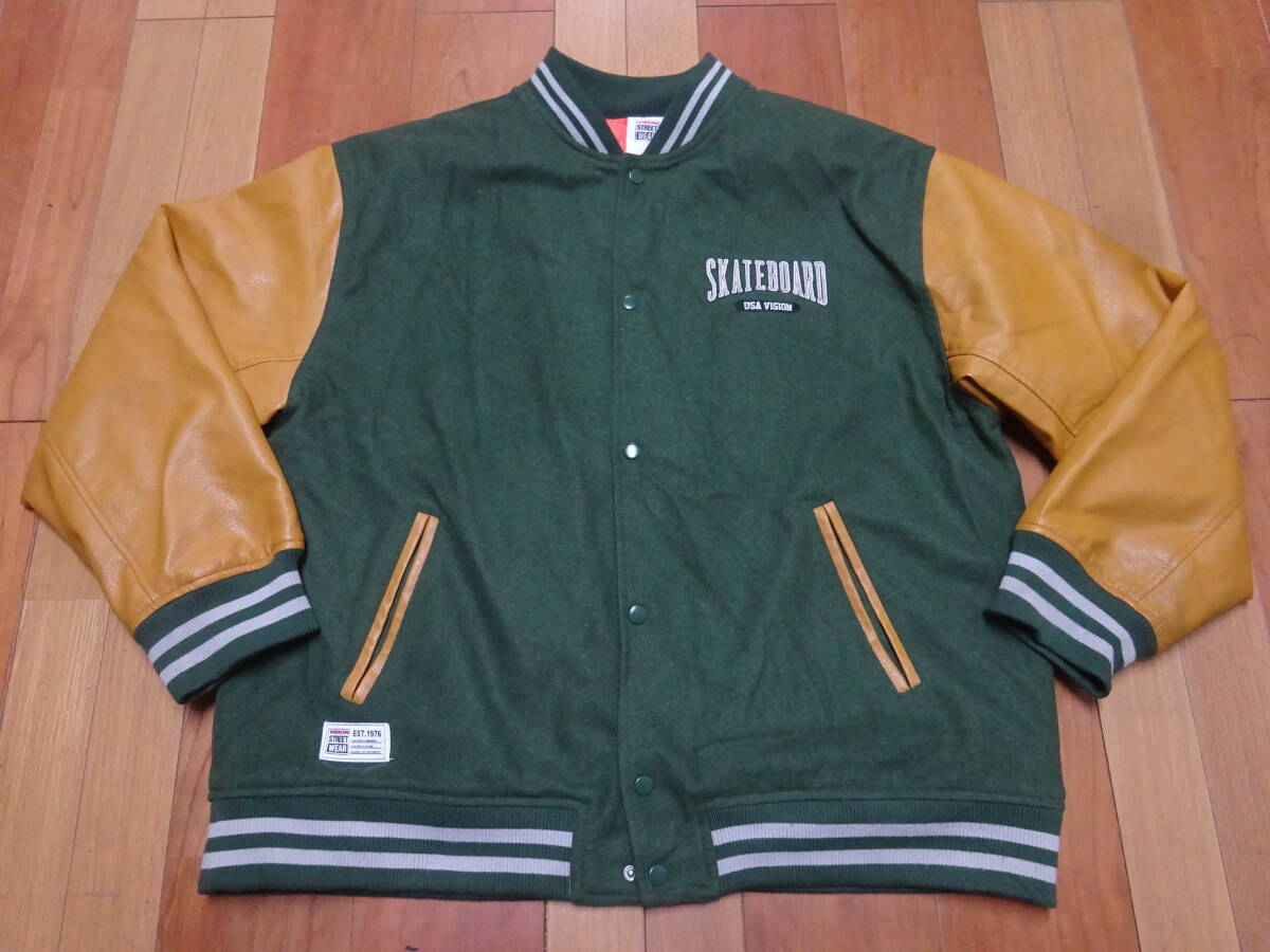 Q-31 VISION STREET WEAR スタジャン サイズ3L(XLサイズ以上 Q-31 VISION STREET WEAR スタジャン サイズ3L(XLサイズ以上