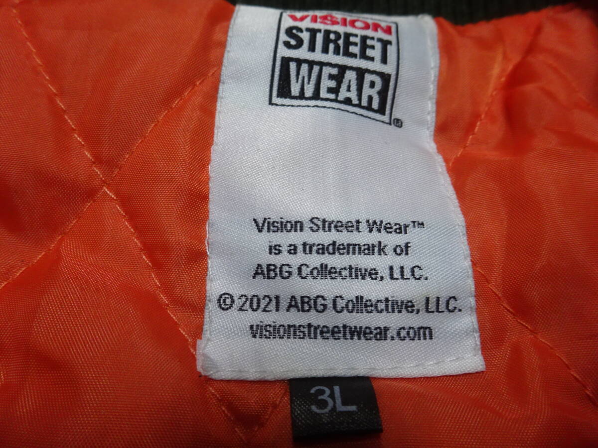 Q-31 VISION STREET WEAR スタジャン サイズ3L(XLサイズ以上