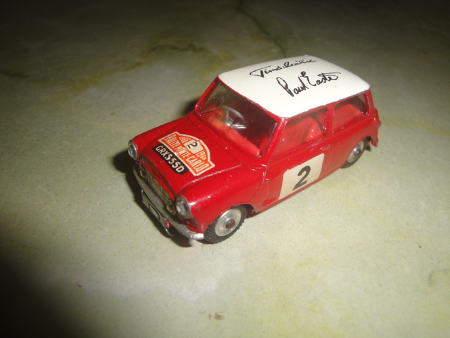 Corgi Monte-Carlo Rally Car (60 годы распроданный товар ) Mini * Cooper S номер 2 номер.