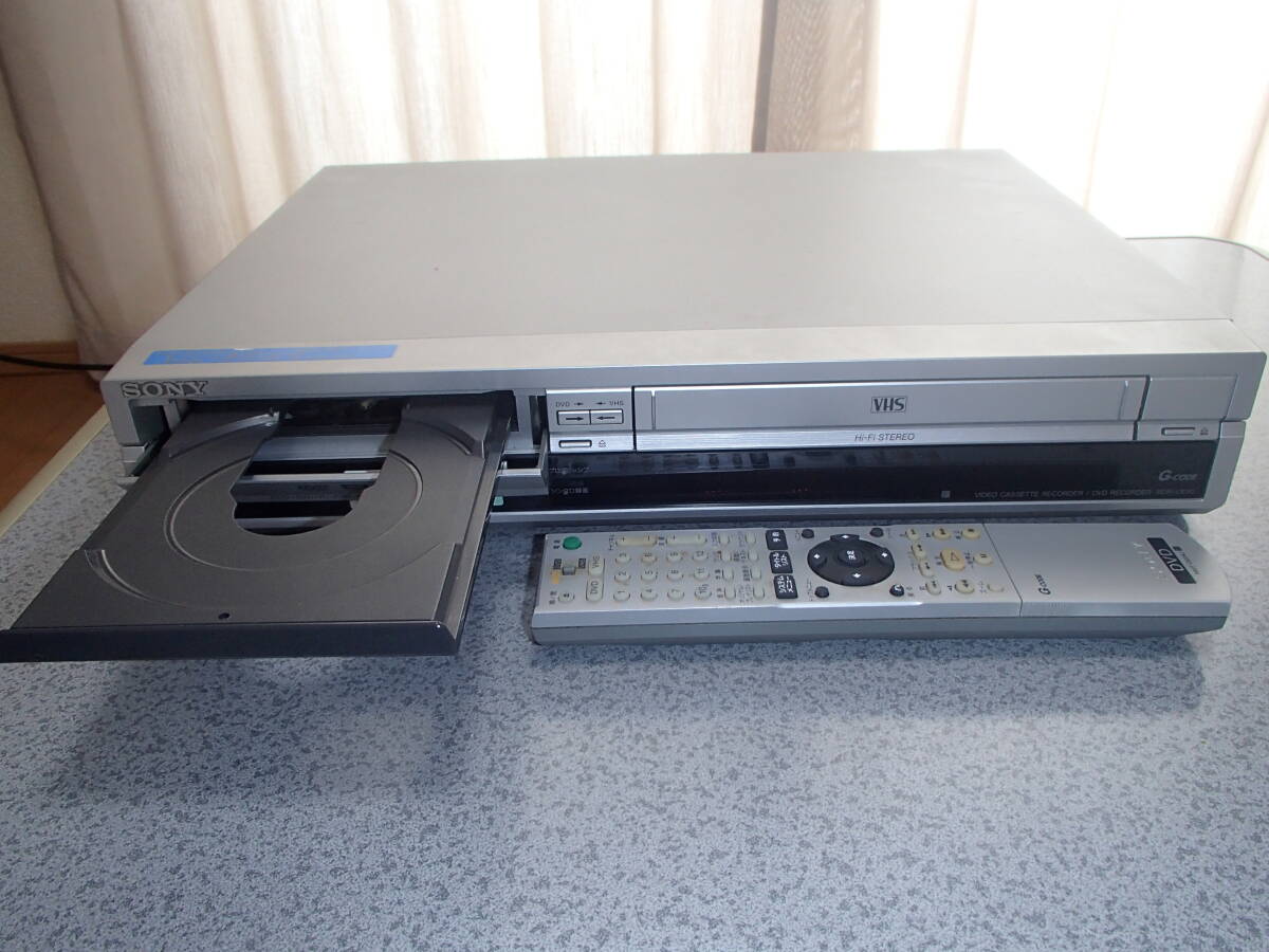 SONY スゴ録 RDR-VX30 VHS一体型DVDレコーダー リモコン付き SONY スゴ録 RDR-VX30 VHS一体型DVDレコーダー リモコン付き