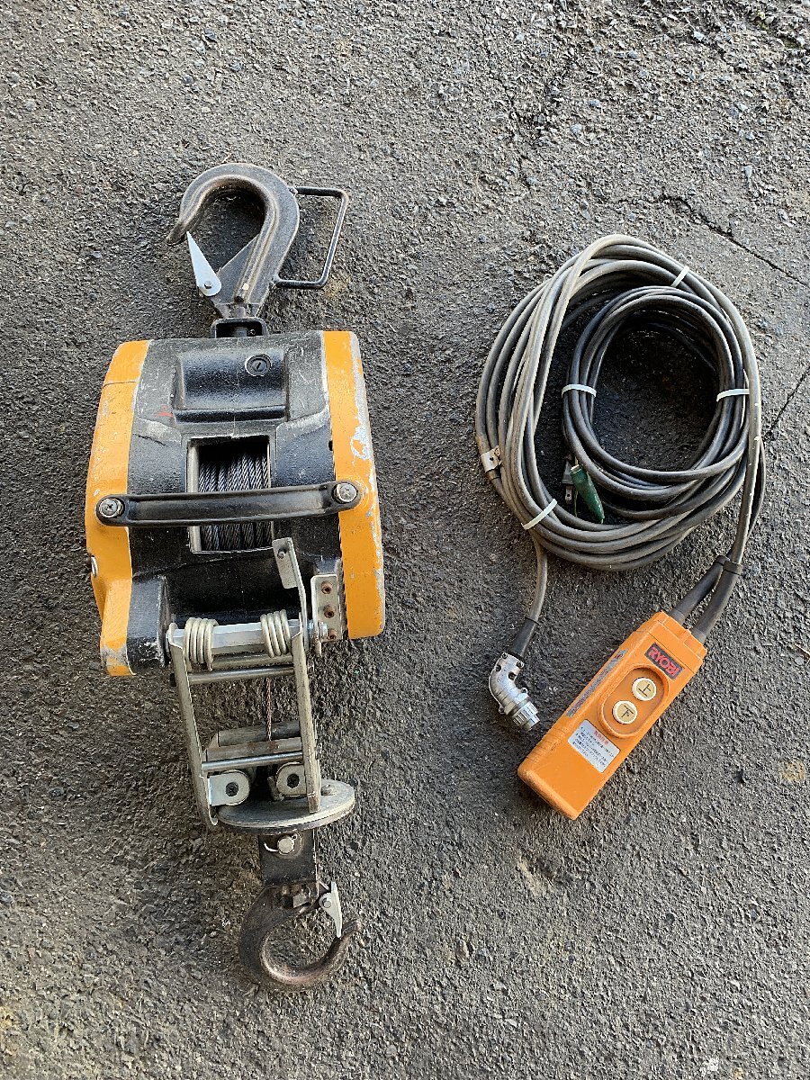 Yahoo!オークション - 中古 リョービ RYOBI 電動ウィンチ WI-195 Yahoo!オークション - 中古 リョービ RYOBI 電動ウィンチ WI-195