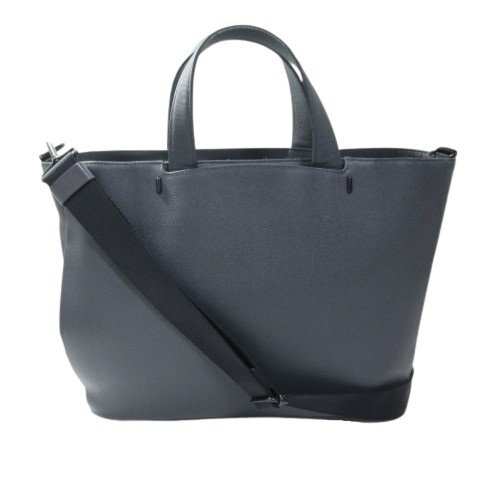 FARO ファーロ 定6.9万 本革レザー トートバッグ グレー ショルダー付 Just Urban Square Tote2 ビジネス メンズ ◆OY9